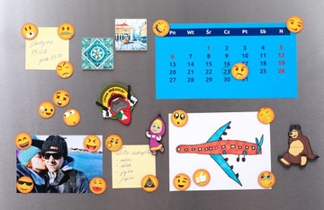 МАГНИТЫ НА ХОЛОДИЛЬНИК ЭМОЦИИ УЛЫБКИ 28 шт.