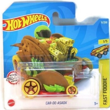 HOT WHEELS CAR-DE-ASADA FAST FOODIE 2022