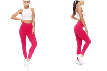 LEGGINSY GETRY DAMSKIE DŁUGIE BAWEŁNIANE XL