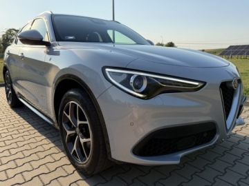 Alfa Romeo Stelvio SUV Facelifting 2.0 Turbo 280KM 2021 ALFA ROMEO STELVIO 280KM TI | MoonlightPearl | Polski Salon | Mały przebieg, zdjęcie 5