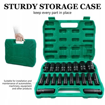 НАБОР ИНСТРУМЕНТОВ ДЛЯ УДАРНЫХ ГОЛОВОК, 20 ШТ./КОМПЛЕКТ