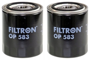 2× FILTRON OP 583 FILTR OLEJE