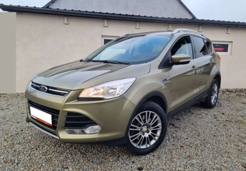 Ford Kuga II 2013 Ford Kuga AWD 4x4 SLICZNA 2.0 TDCi Bogata Wersja ORYGINAL 2014r Serwis WYJ, zdjęcie 3