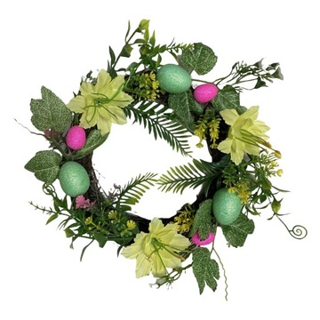 Girlanda kominkowa wianek na drzwi Holiday 25cm