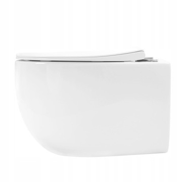 MISA WC PODWIESZANA LARS BIAŁA OWALNA POŁYSK