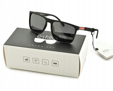 Мужские ПОЛЯРИЗОВАННЫЕ солнцезащитные очки от ESTILLO + БЕСПЛАТНЫЕ ПОДАРКИ