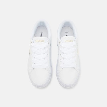 Lacoste Buty Damskie Ziane Platform 124 2 CFA Whie Gold 39