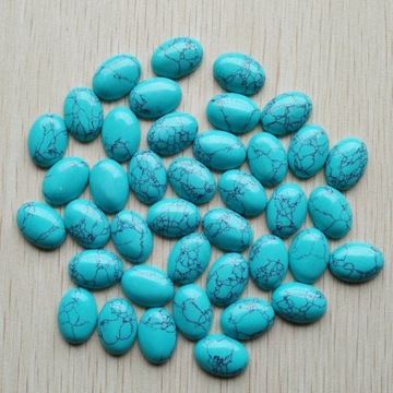 Модный смешанный натуральный камень Овальный CAB CABOCHON
