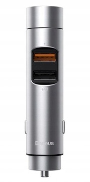 FM-передатчик BASEUS Bluetooth Зарядное устройство QC3.0 18 Вт