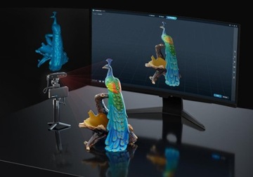 НОВИНКА 2024 ГОДА: 3D-СКАНЕР CREALITY CR-Scan FERRET PRO 30 кадров в секунду