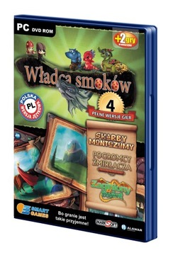 4 gry: Władca smoków, Skarby Montezumy, Pogromcy Żmirłacza: Witaj w klub...