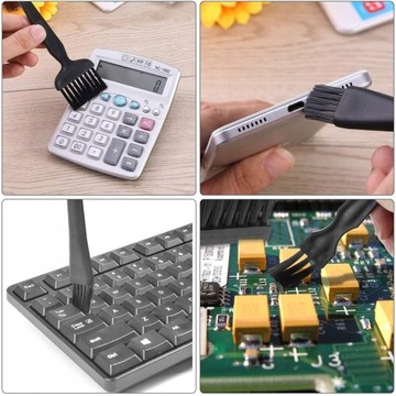 Противостатическая щетка Эсд щетки для наушников телефона пыли электроники