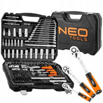 NEO TOOLS Набор пикообразных ключей 220 эл. 1/2
