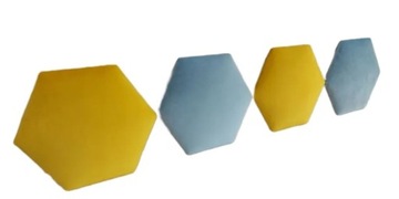 Panele Tapicerowane 33x28.5 Plastry Miodu