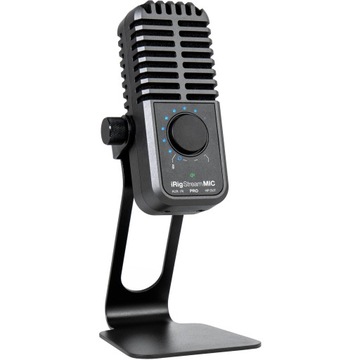 IK Multimedia iRig Stream Mic Pro - Mikrofon USB MFi iOS
