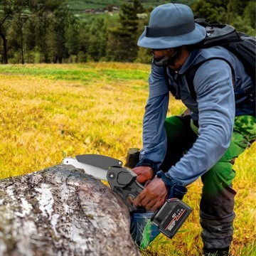 МИНИ ЦЕПНАЯ ПИЛА ДЛЯ ВЕТОК АККУМУЛЯТОРНАЯ ПИЛА 48В аккумулятор