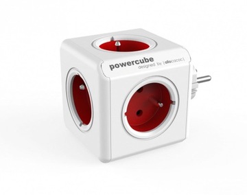 Rozgałęziacz PowerCube Allocacoc 2100RD/FRORPC Red 2100RD.