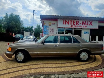 Mercedes Klasa S W126 Sedan 4.2 SE,SEL 204KM 1987 Mercedes-Benz Klasa S Sprawny super stan long Okazja 4.2 Benzyna 204KM, zdjęcie 5