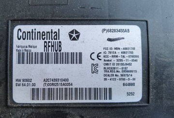 DODGE CHARGER 2016 MODUL / ŘÍZENÍ SYSTÉMU STARTOVÁNÍ BEZ KLÍČKU