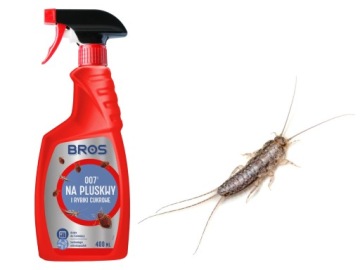 BROS Жидкость от бегающих насекомых, клопов, блох, чешуек, сахарных тараканов 400мл