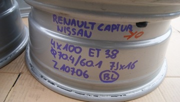 4× DISK HLINÍK EVROPA 7.0" X 16" 4X100