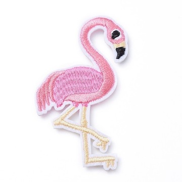 Naszywka Termo Flamingo 68x40x1.5mm 2szt