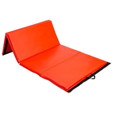 MATERAC GIMNASTYCZNY SKŁADANY 240x120CM HMS MGS01 SPORT SIŁOWNIA TRENING
