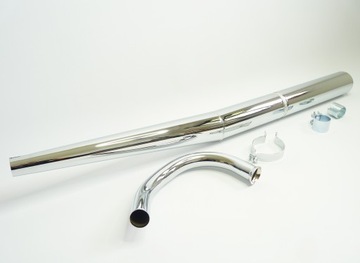 Tłumik Kolanko kpl MZ ETZ 250 Kopia Oryginału DDR