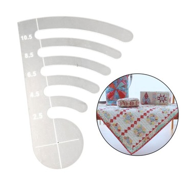 Szablon do pikowania Patchwork DIY do