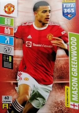 FIFA 365 2022 TEAM MATE 62 MASON GREENWOOD