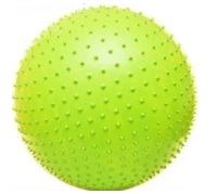 PIŁKA REHABILITACYJNA FITNESS MASUJĄCA Z KOLCAMI