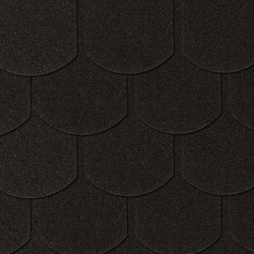 Битумная черепица MATIZOL PATIO ГРАФИТ 3,85 м2 ДЛЯ КРОВЛИ