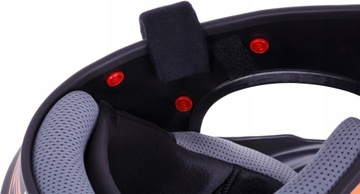 KASK ENDURO MŁODZIEŻOWY WYTRZYMAŁY HOMOLOGACJA EU