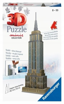 PUZZLE 3D EMPIRE STATE MINI BUDYNKI RAVENSBURGER