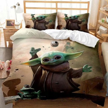 POŚCIEL MŁODZIEŻOWA 160x200 Mandalorian Star Wars