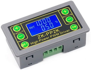 Generator PWM impulsów prostokątnych 1Hz-150kHz 8A