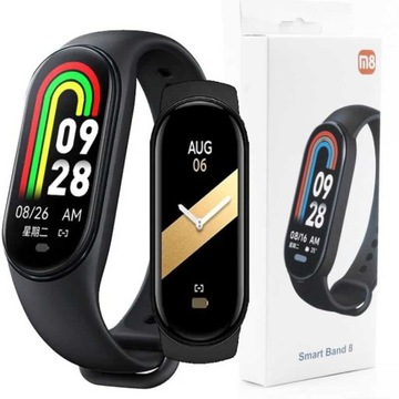 SMARTBAND SMARTWATCH M8 BAND ИЗМЕРИТЕЛЬ ЧСС ШАГИ SMS