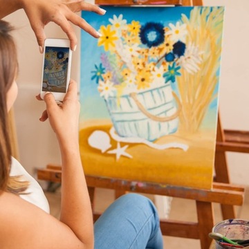 НАБОР ХУДОЖЕСТВЕННОЙ РАСКРАСКИ ДЛЯ ДЕТЕЙ КРАСКИ, КИСТИ, КАРТИНЫ