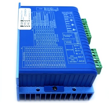 Контроллер шагового двигателя с ЧПУ 8.4A 1/256 2DM860H