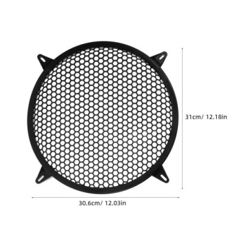 2 ШТ. ДЕКОРАТИВНЫЕ РЕШЕТКИ ДЛЯ ДИНАМИКОВ ЧЕРНАЯ СЕТКА