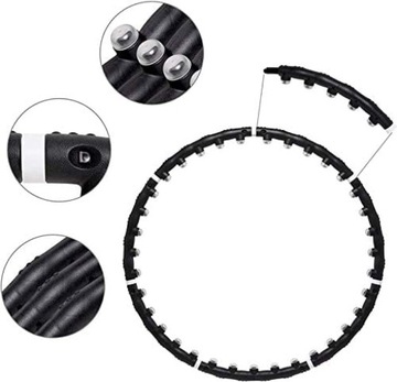 Hula hop klasyczne 1 cm wielokolorowy
