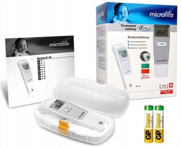 DOBRY TERMOMETR BEZDOTYKOWY MICROLIFE NC150 + ETUI