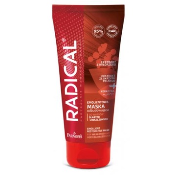 FARMONAL Emolientowa maska odbudowująca do włosów