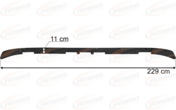 SCANIA S R СПОЙЛЕР ПАНЕЛЬ ОБТЕКАТЕЛЬ СОЛНЦЕЗАЩИТНЫЙ КОЗЫРЕК ВЕРХНЯЯ СМЕСЬ