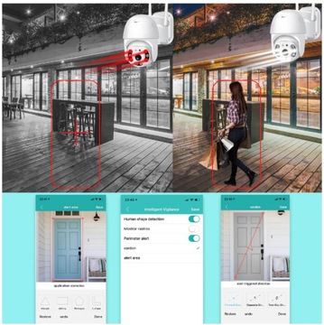 НАРУЖНАЯ PTZ-КАМЕРА IP WiFi ZOOM 5MP 5MPx