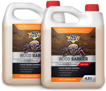 ŚRODEK PŁYN NA SZKODNIKI DREWNA KORNIKI SPUSZCZELE KOŁATKI NO PEST (2 SZT)