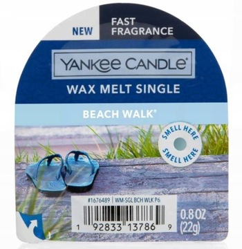 Yankee Candle Classic Wax Beach Walk 22g