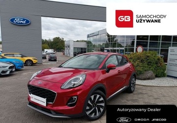 Ford Puma II Crossover 1.0 EcoBoost mHEV 125KM 2022 Ford Puma EcoBoost mHev 125KM P.Zima SalonPL SerwisASO FV23 rej.2023 Gwara