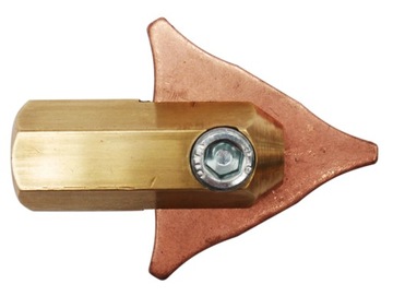 Споттеры STARS для кузовного ремонта, треугольники-споттеры медные, 20 шт.