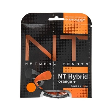 NACIĄG DO TENISA DUNLOP NT HYBRID ORANGE 1,35/1,27